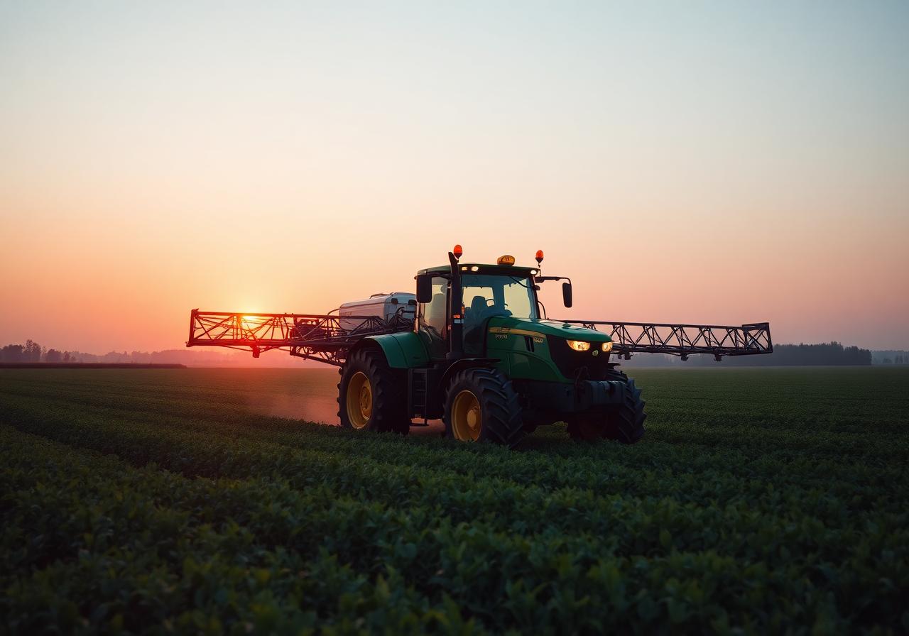 Pulverização agrícola